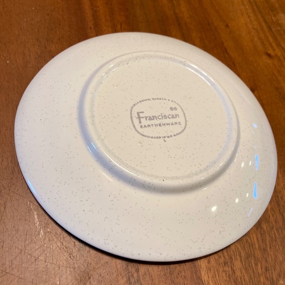 Franciscan Starburst Atomic Saucer Plate - Picture 4 of 5